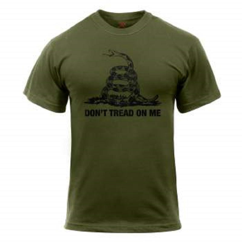 Rothco Mens Don't Tread On Me Short Sleeve T-Shirt - Size S - XL