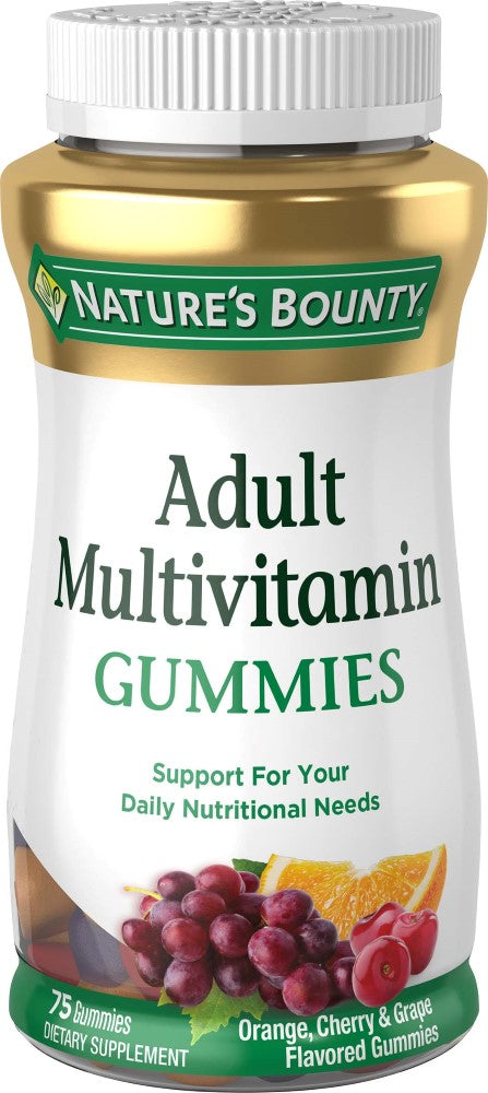 Nature's Bounty Adult Multi Gummies - 75 Count