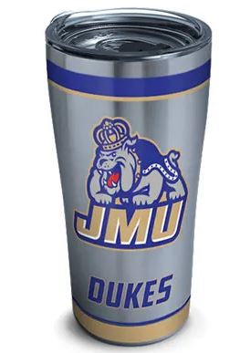 tervis James Madison Dukes Tradition Stainless Steel Tumbler With Slider Lid - 20 Oz.