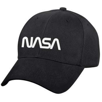 Rothco Mens NASA Worm Logo Low Profile Cap