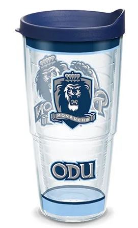 tervis Old Dominion University Logo Wrap Insulated Tumbler With Travel Lid - 24 Oz.