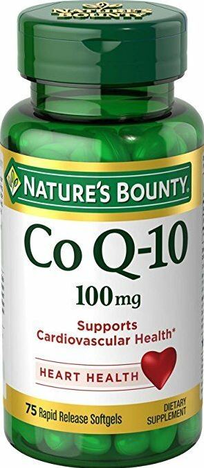 Nature's Bounty Vitamin CO Q-10 Vitamin Supplement Rapid Release Softgels - 100mg - 75 Count