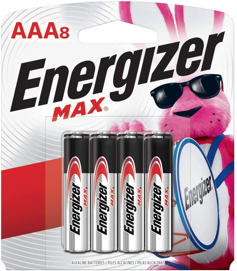 Energizer Max Alkaline AAA Batteries - 8 Count