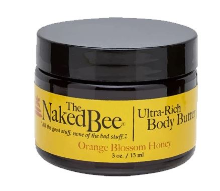 The Naked Bee Orange Blossom Honey Ultra-Rich Body Butter - 3 oz.