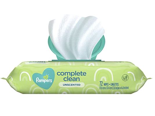 Pampers Wipes, Complete Clean, Unscented - 72 wipes