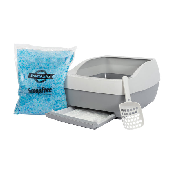 PetSafe Deluxe Crystal Litter Box System