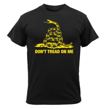 Rothco Mens Don't Tread On Me Short Sleeve T-Shirt - Size S - XL