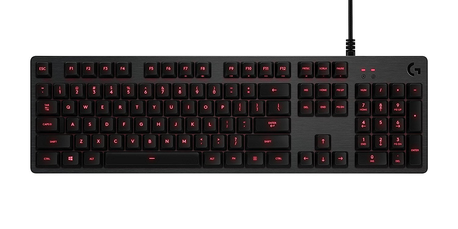 Logitech G413 Backlit Mechanical Gaming Wired Keyboard