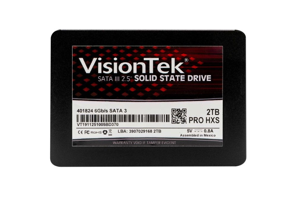 VisionTek 2TB PRO HXS 7mm 2.5" SSD