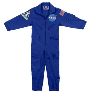 Rothco Youth NASA Flight Coveralls With Official NASA Patch