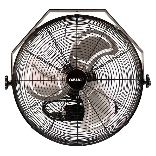 NewAir 18” High Velocity Wall Mounted Fan with Sealed Motor Housing and Ball Bearing Motor