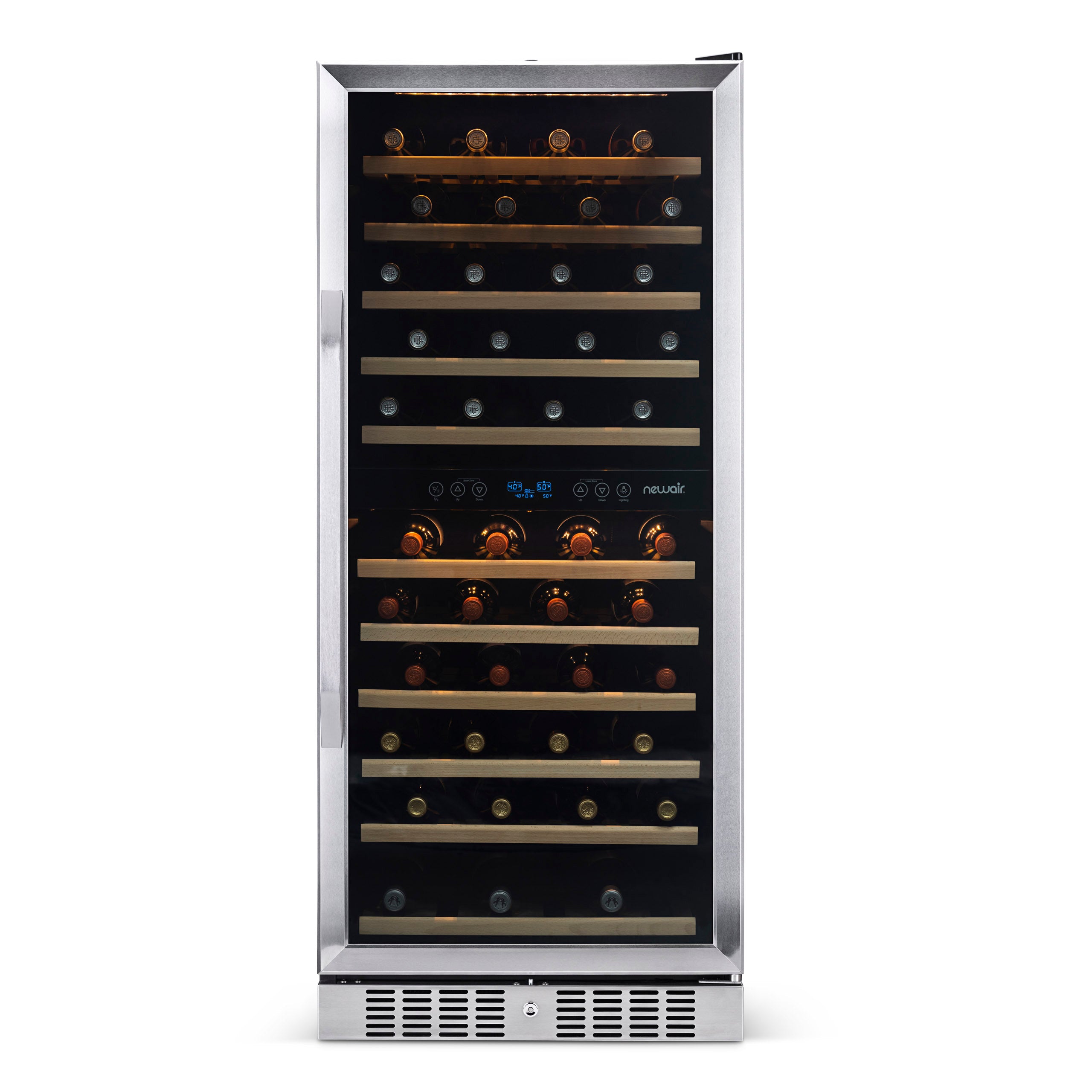 NewAir 116 Bottle Dual Zone Compressor Wine Cooler