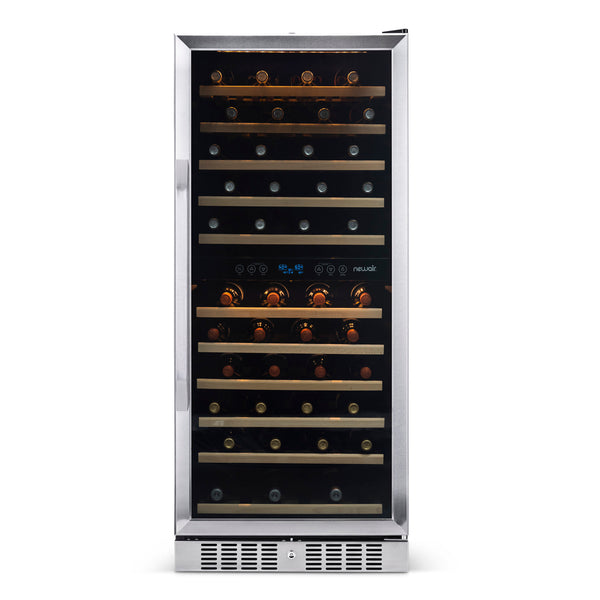 NewAir 116 Bottle Dual Zone Compressor Wine Cooler