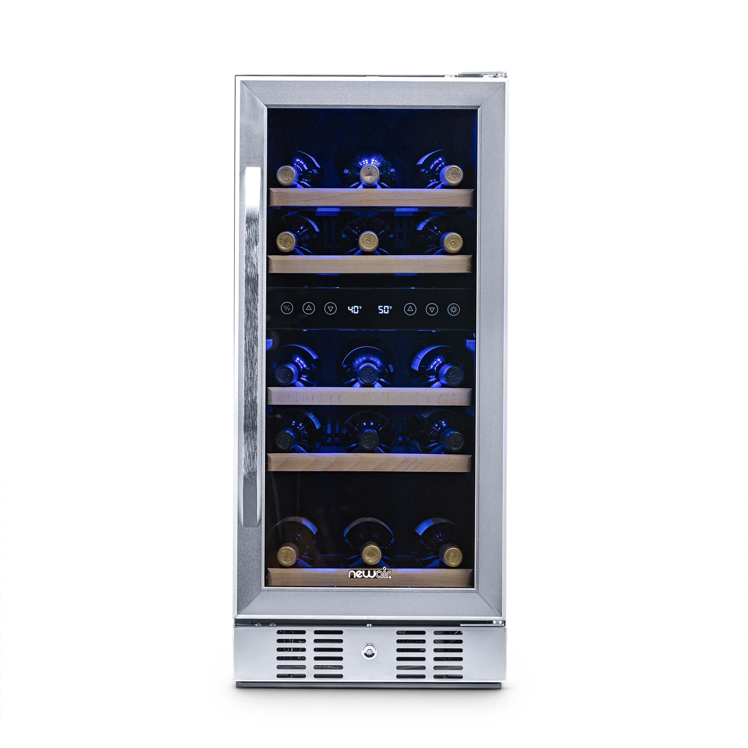 NewAir 29 Bottle Dual Zone Compressor Wine Cooler