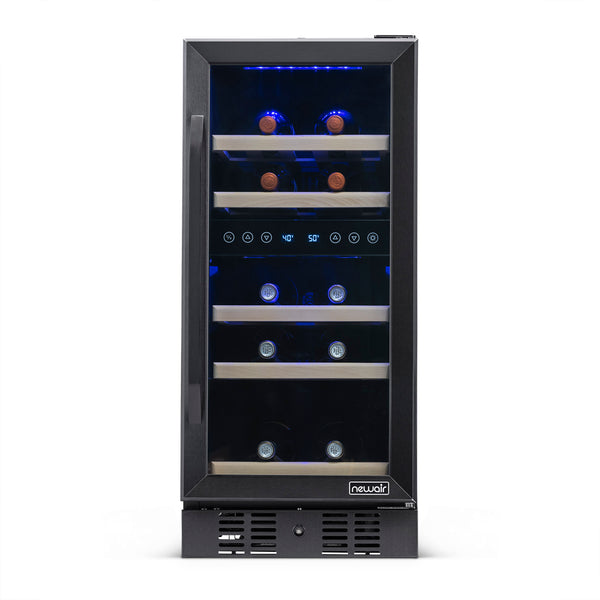 NewAir 15" Built In 29 Bottle Dual Zone Compressor Wine Cooler