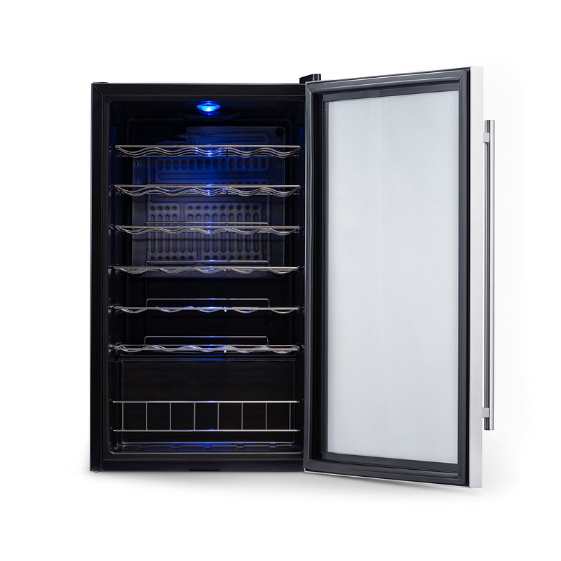 NewAir Freestanding 33 Bottle Compressor Wine Fridge