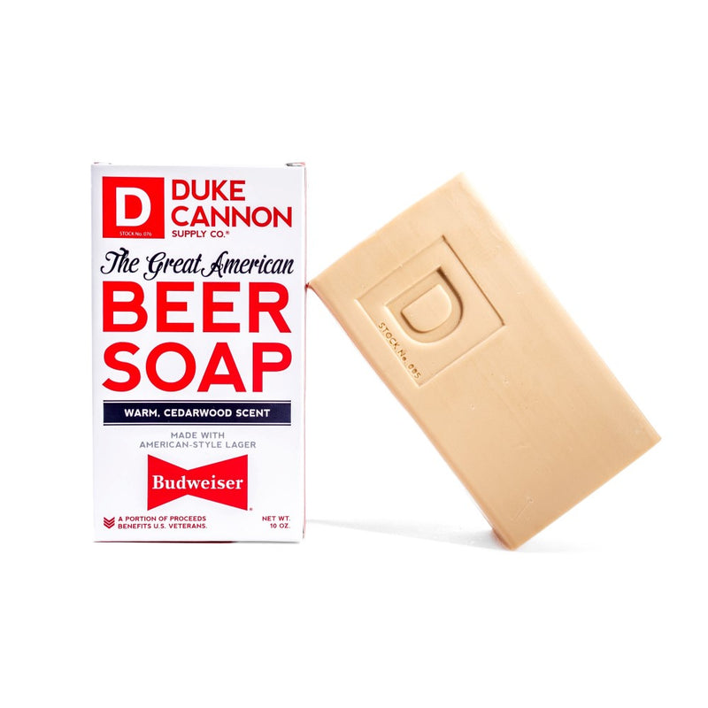 DUKE CANNON Great American Beer Soap - Budweiser