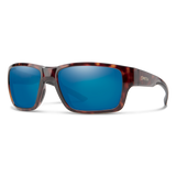 Smith Outback Tortoise Frame - ChromaPop Polarized Blue Mirror Lens - Polarized Lens