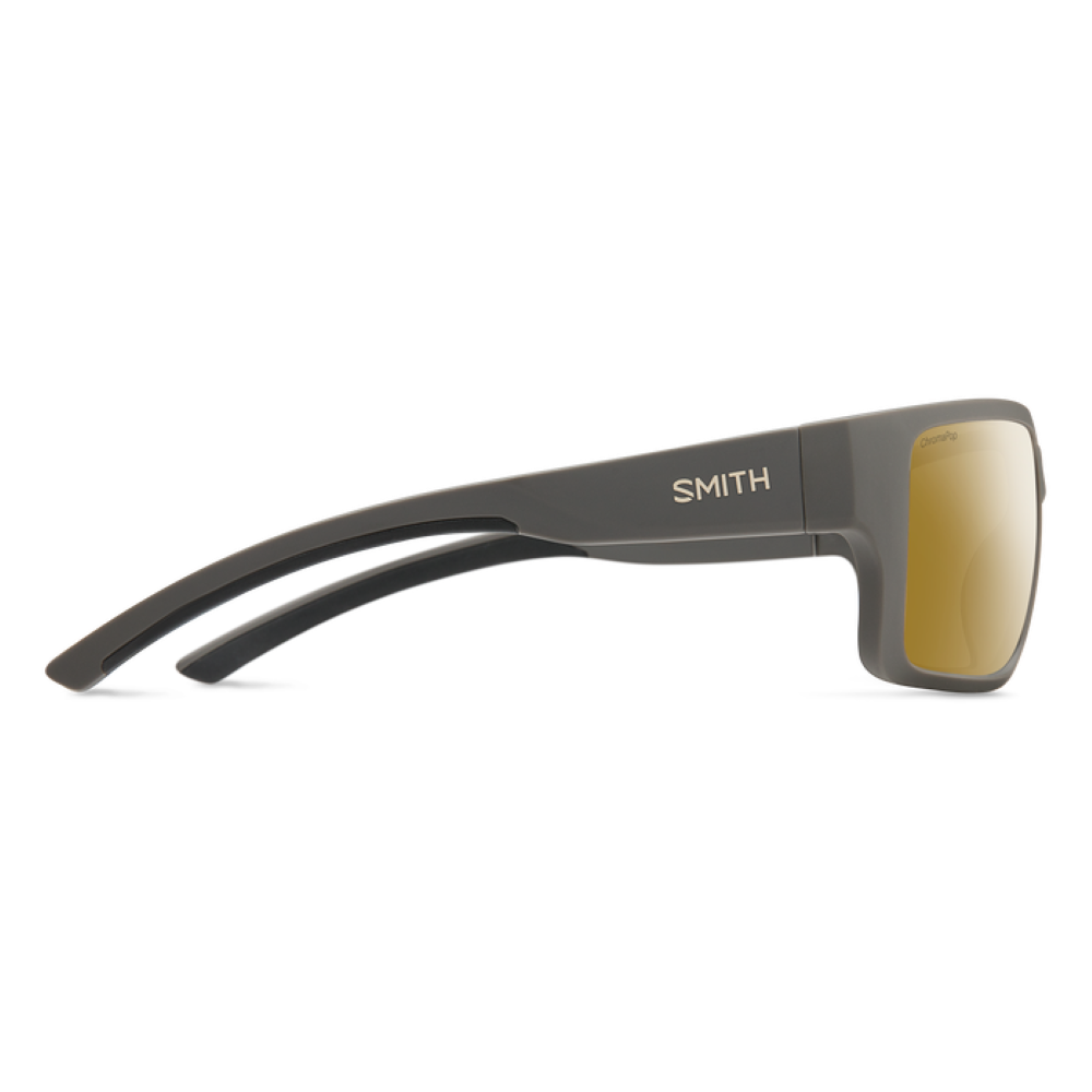 Smith Outback Matte Gravy Frame - ChromaPop Polarized Bronze Mirror Lens - Polarized Lens