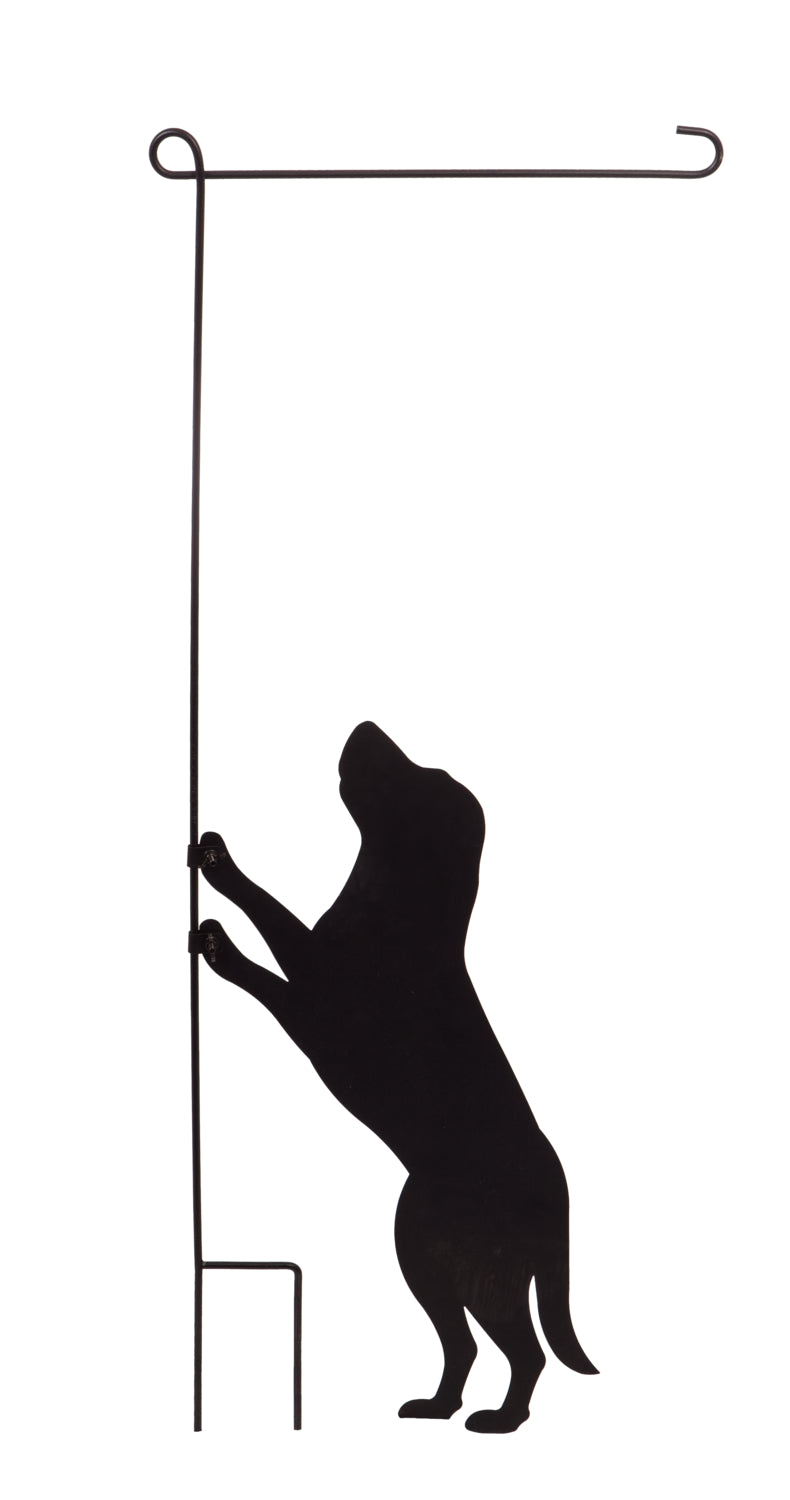 Evergreen Dog Garden Flag Stand
