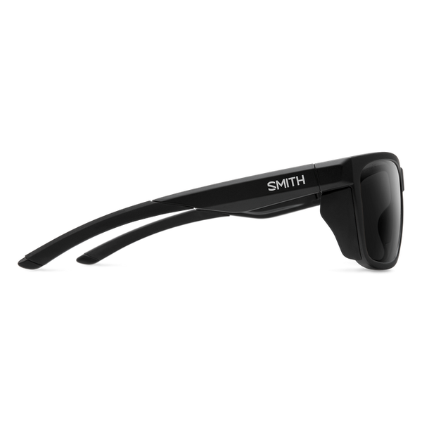 Smith Longfin Matte Black Frame - ChromaPop Polarized Black Lens - Polarized Sunglasses