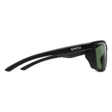 Smith Longfin Matte Black Frame - ChromaPop Polarized Gray Green Lens - Polarized Sunglasses