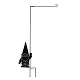 Evergreen Gnome Garden Flag Stand