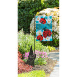 Evergreen Gnome Garden Flag Stand