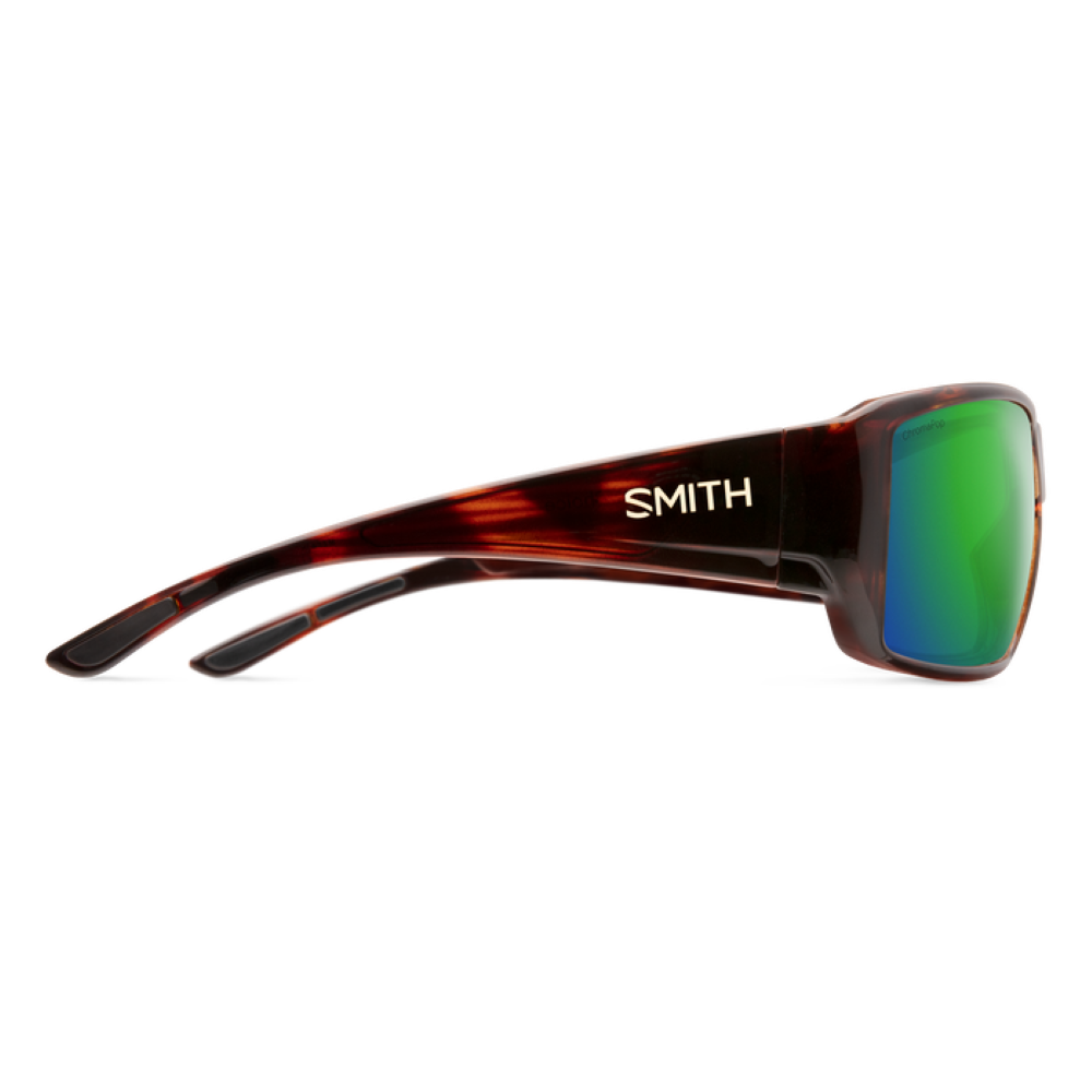 Smith Guide's Choice Tortoise Frame - ChromaPop Glass Polarized Green Mirror Lens - Polarized Sunglasses