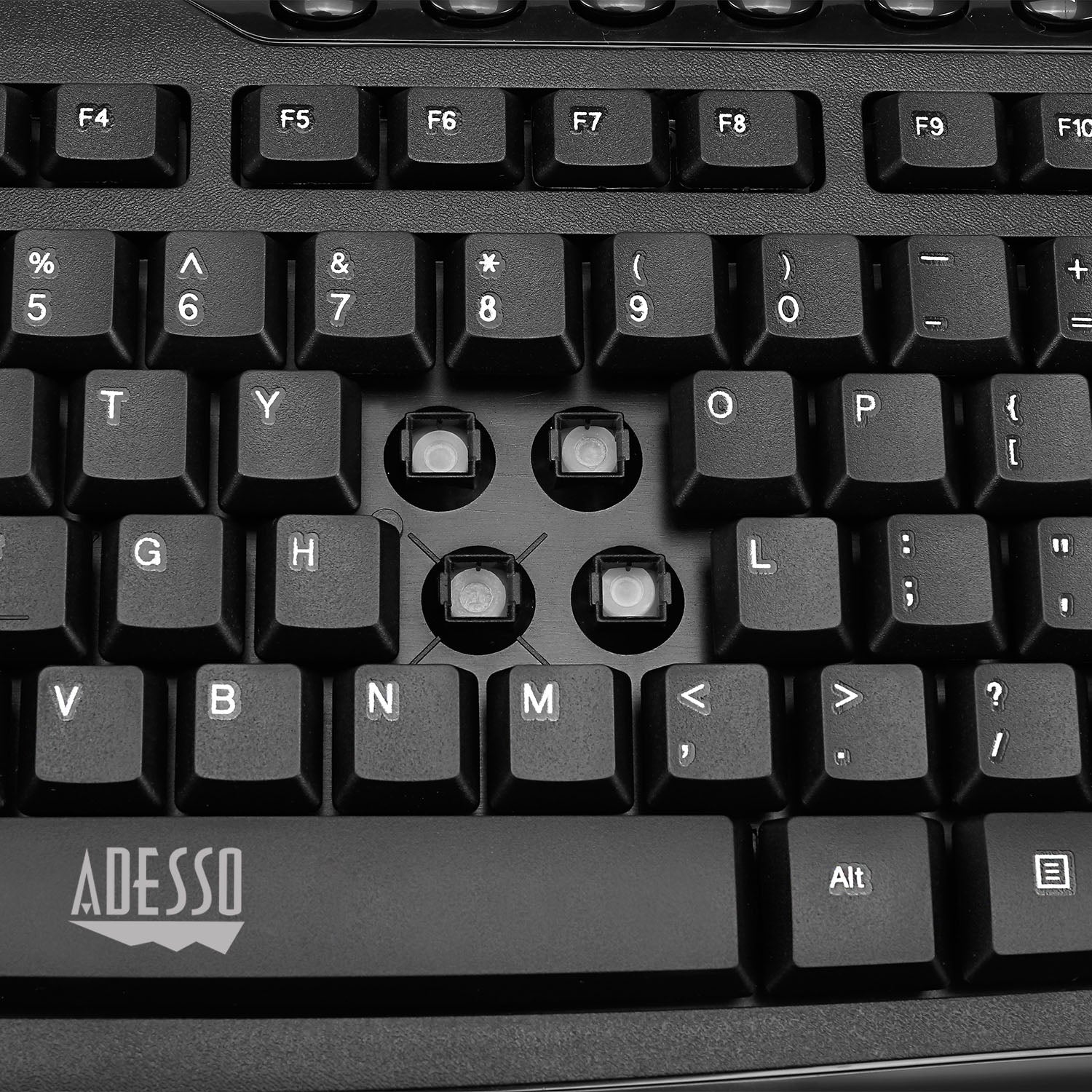 Adesso 2.4 GHz Wireless Desktop Keyboard and Mouse Combo