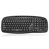 Adesso 2.4 GHz Wireless Desktop Keyboard and Mouse Combo