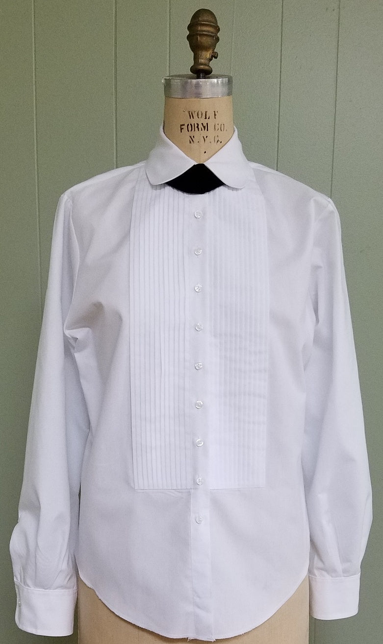 Female Formal Shirt With Tie For Dress Uniforms