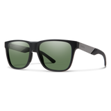 Smith Lowdown Steel Matte Black Ruthenium Frame - ChromaPop Polarized Gray Green Lens - Polarized Sunglasses