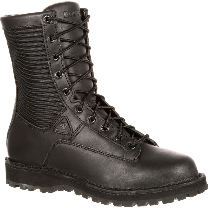 Rocky Mens Portland Lace-to-Toe Waterproof Public Service Boots