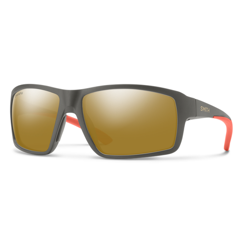 Smith Hookshot Matte Gravy Frame - ChromaPop Polarized Bronze Mirror Lens - Polarized Sunglasses