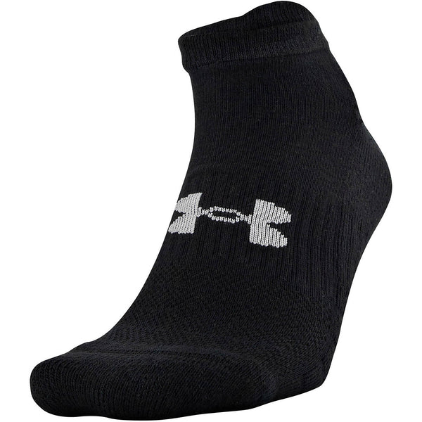 Under Armour Mens Training Cotton No Show Sock - Large - 6 Pack