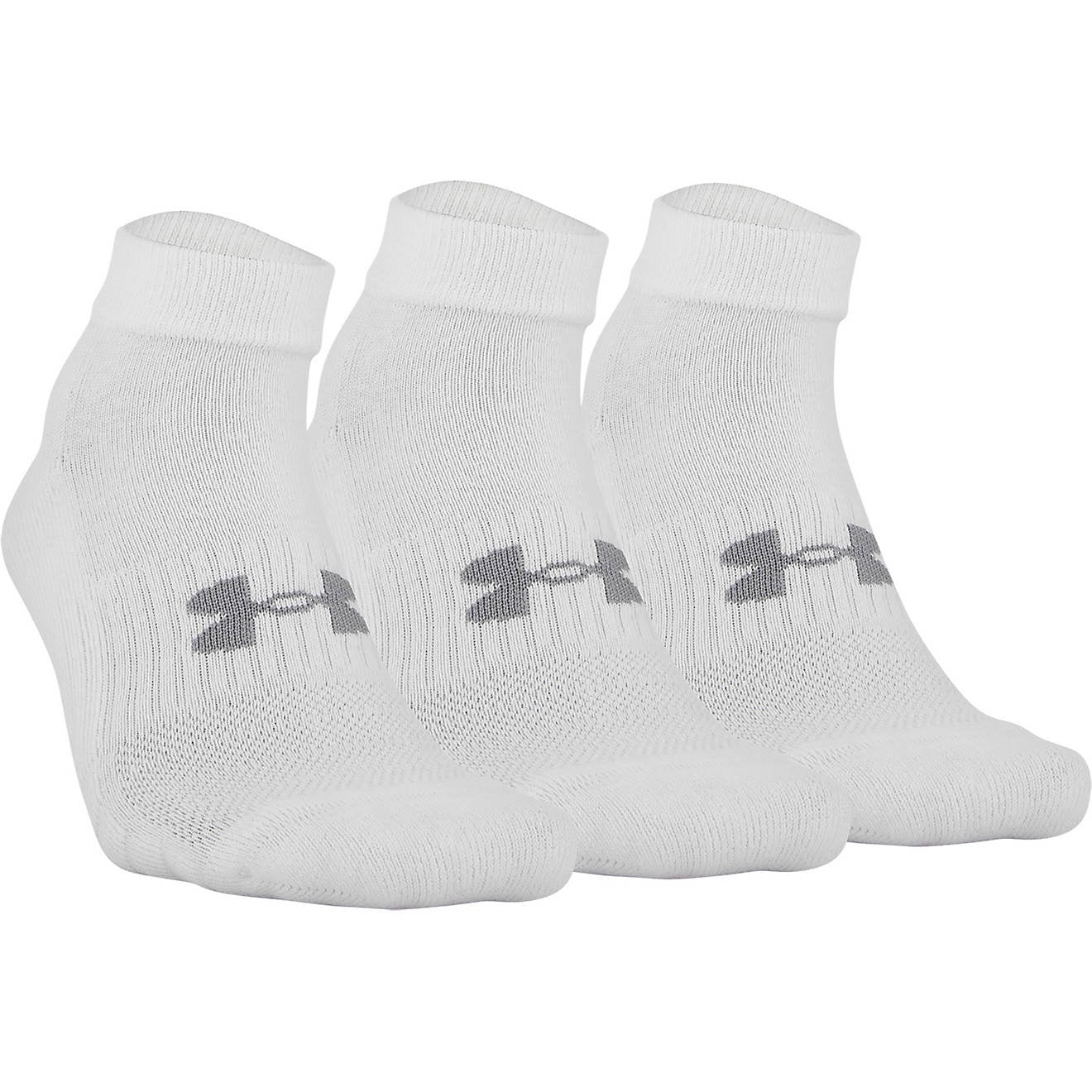 Under Armour Mens Training Lo Cut Sock - Large - 3 Pack