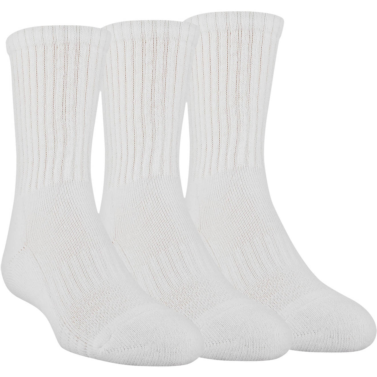 Under Armour Mens Training Cotton Crew Sock - 3 Pack