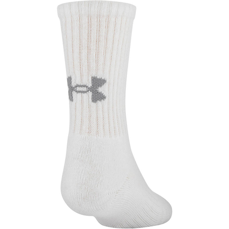 Under Armour Mens Training Cotton Crew Sock - 3 Pack