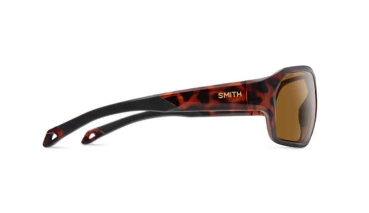 Smith Deckboss Matte Tortoise Frame - ChromaPop Glass Polarized Brown Mirror Lens - Polarized Sunglasses