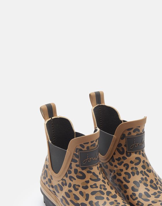 Leopard Print Joules Short Wellies Size Joules Shoes New! Joules