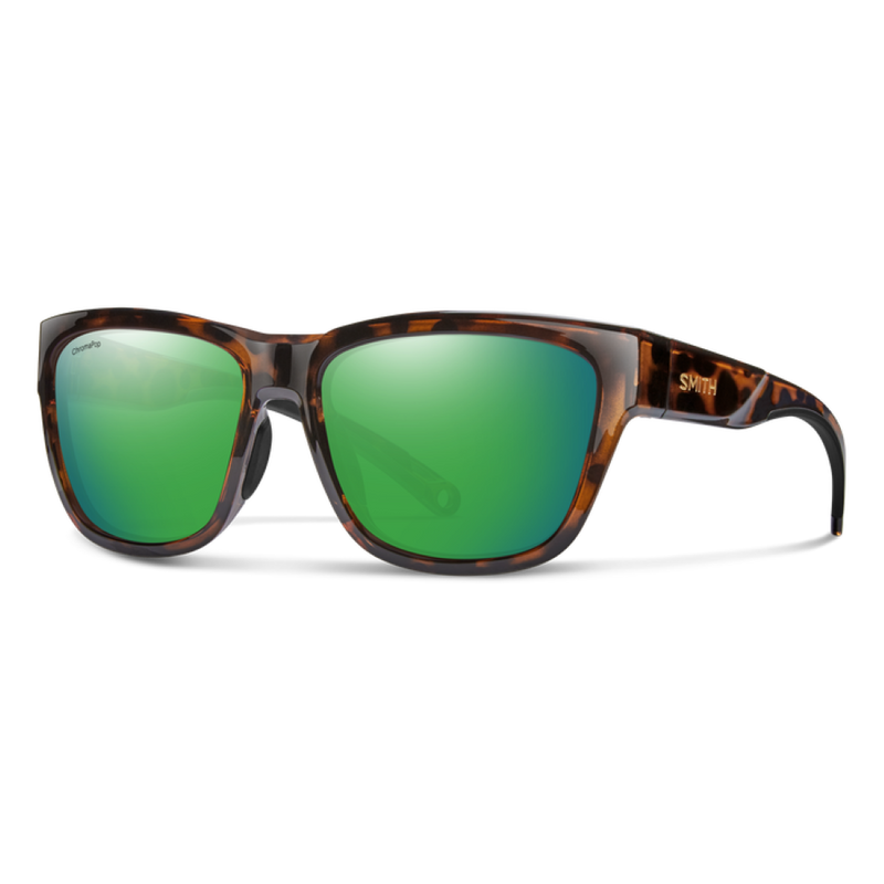 Smith Joya Tortoise Frame - ChromaPop Polarized Green Mirror Lens - Polarized Sunglasses