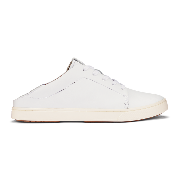 OluKai Womens Pehuea Lī ‘Ili Leather Sneaker