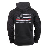 Rothco Mens Thin Red Line Concealed Carry Hoodie - Size 2XL