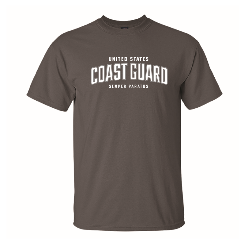 Coast Guard Mens Est. 1790 Emblem Classic Short Sleeve T-Shirt