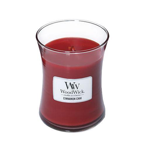 Woodwick Cinnamon Chai Medium Hourglass Candle - 9.7 Oz.