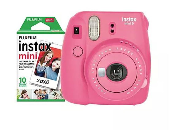 Fujifilm Instax Mini 9 Instant Film Camera Bundle