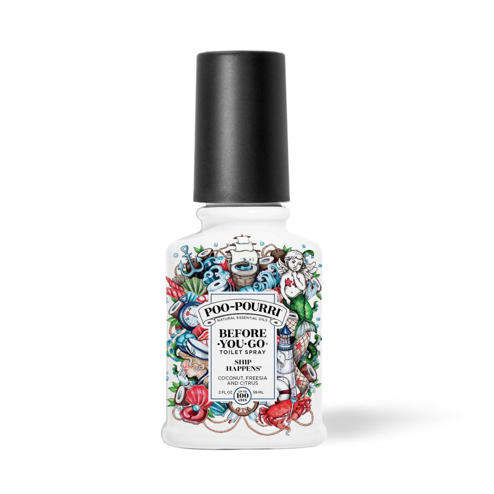 Poo~Pourri Before-You-Go Ship Happens Scent Toilet Spray - 2 oz.