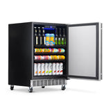 NewAir 24” Built-in 160 Can Outdoor Beverage Fridge