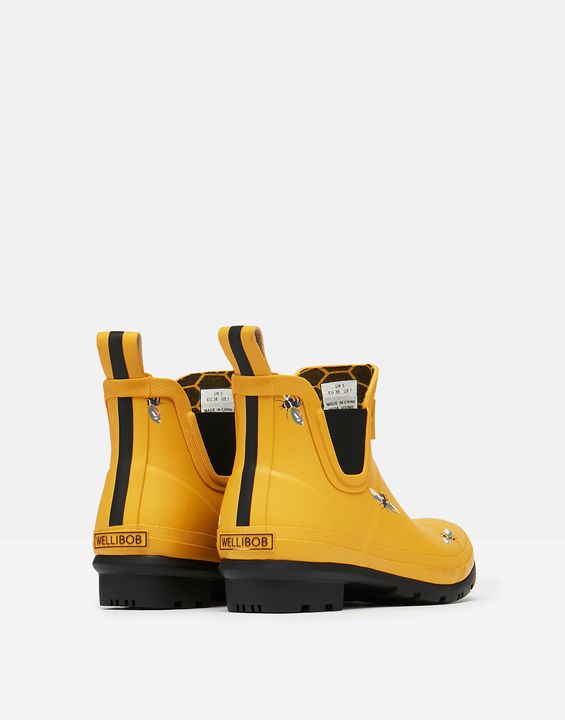 Joules Womens Wellibob Short Height Printed Wellies Rain boots